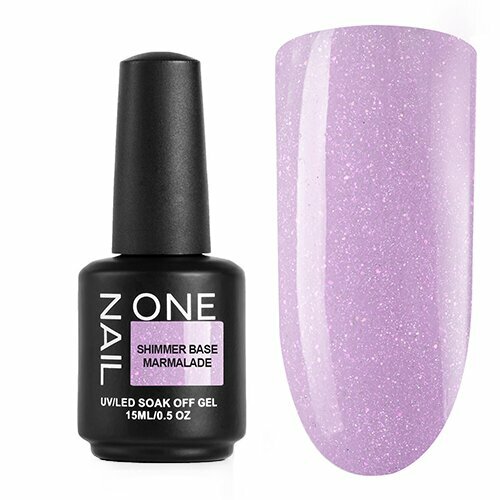OneNail, Shimmer Base Marmalade - Камуфлирующая база с шиммером (15 ml.)
