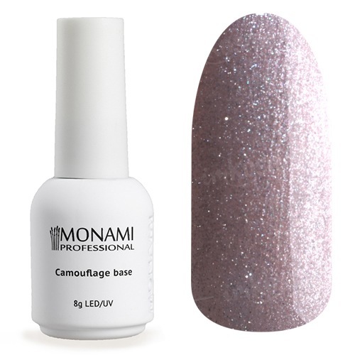 Monami, Вase Aurora Beige - Светоотражающая цветная база (8 гр.)