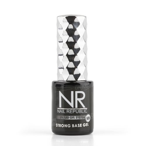 Nail Republic, Strong Base Gel - Ультрасильное базовое покрытие для гель-лака (10 мл.)