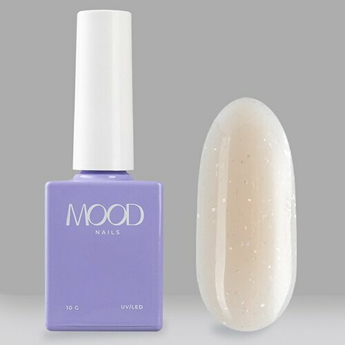 MOODNAIL, База камуфлирующая - Vuitton Beige & Silver (10 г)