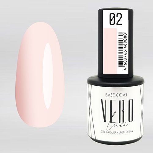 Nero Luci, Strong Base - База стронг камуфлирующая №02 (10 мл)