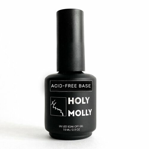 Holy Molly, Base ACID-FREE - Бескислотная база для гель-лака (15 мл)