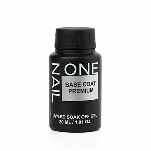 OneNail, Base Coat Premium - Базовое покрытие для гель-лака (бутылек, 30 мл.)
