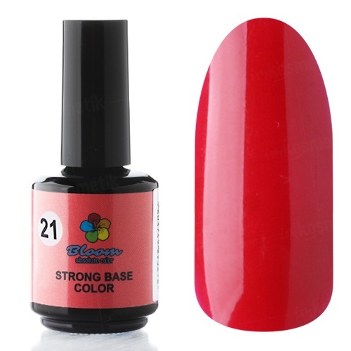 Bloom, Strong Base Color - Жесткая цветная база №21 (15 мл)