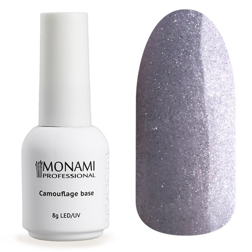 Monami, Вase Aurora Lilac - Светоотражающая цветная база (8 гр.)