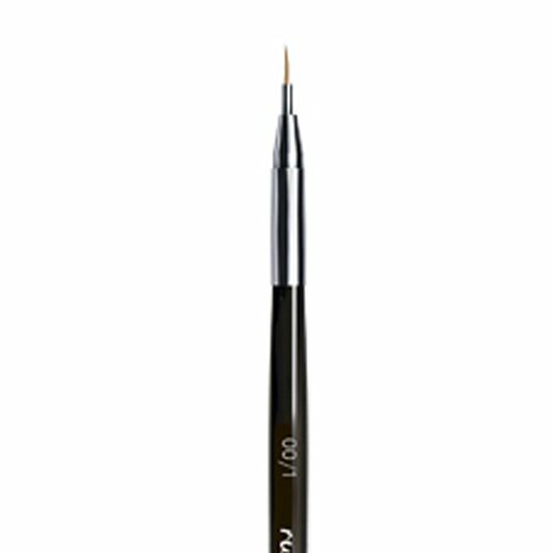 ruNail, Кисть для дизайна Nail Art Nylon, 4 мм №00/1 (арт. 3591)