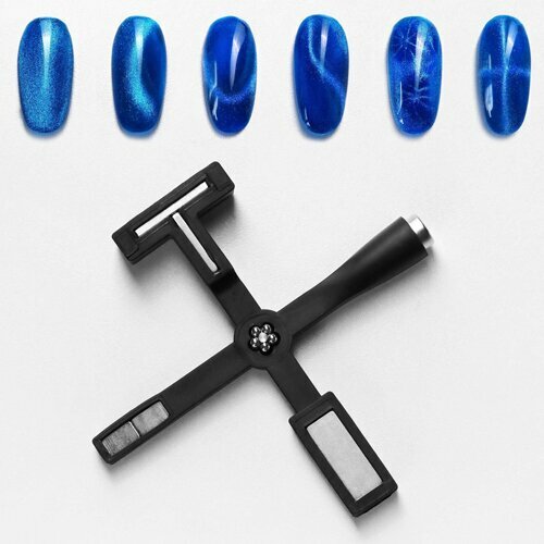 Nail Republic, Магнит для гель-лака 5в1 (черный)