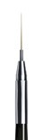 ruNail, Кисть страйпер для дизайна Nail Art Nylon, 12 мм №000/3 №3590