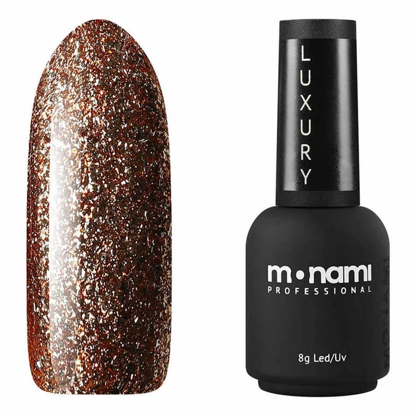 Monami Professional, Гель-лак Luxury Gold, 8 г - Золотой