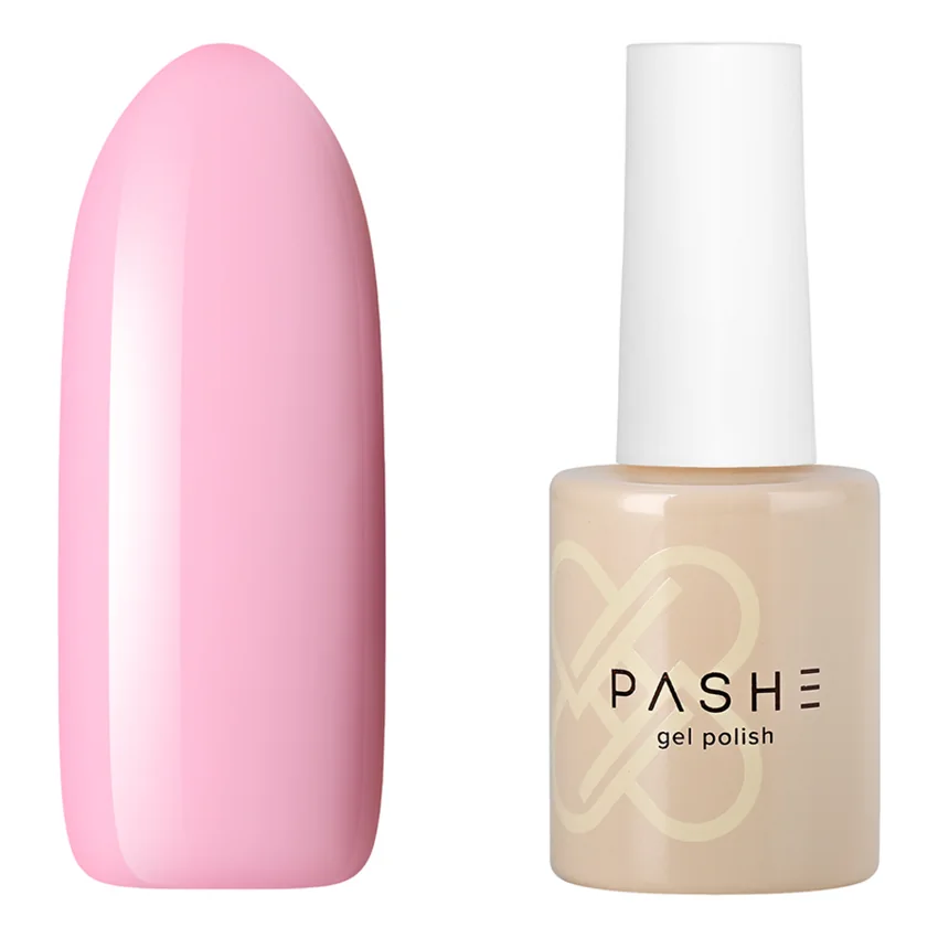 PASHE, Гель-лак Atelier №02, Сладкий розовый - Розовый