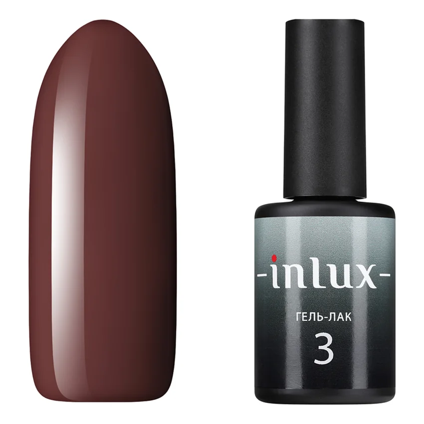 INLUX, Гель-лак №3, 8 мл
