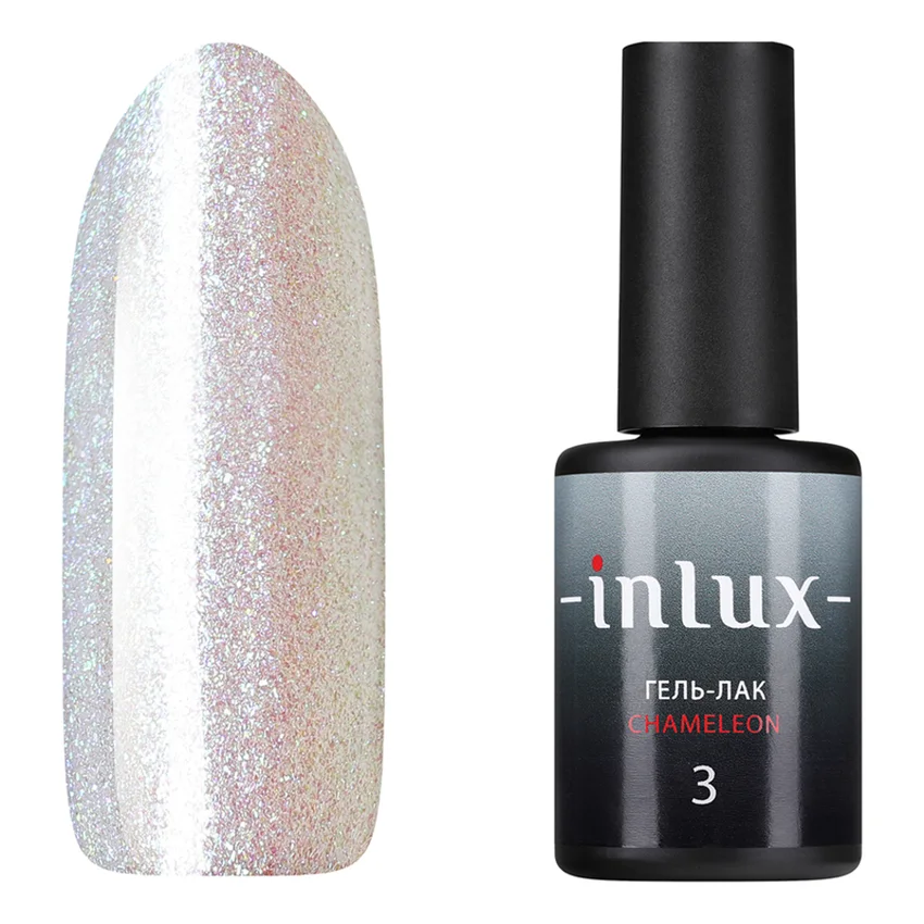 INLUX, Гель-лак CHAMELEON 3, 8 мл