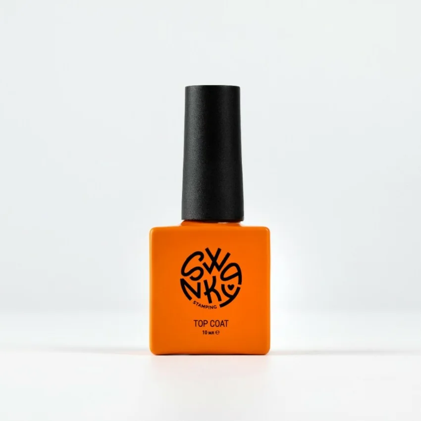 Swanky Stamping , Топ для гель-лака, 10 мл - Прозрачный