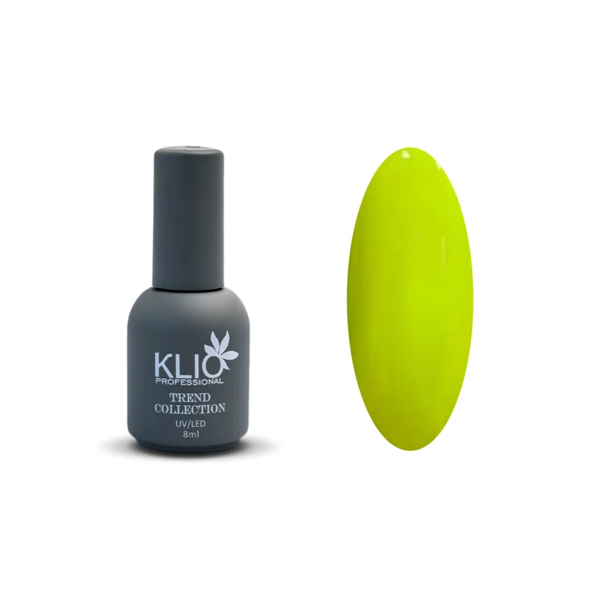 Klio Professional, Гель-лак Trend collection №33, 8 мл - Зеленый