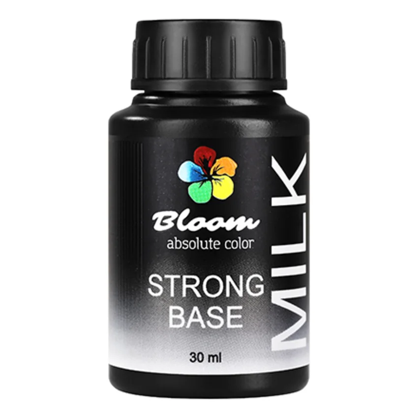 Bloom, База для гель-лака Strong Milk, 30 мл - Молочный