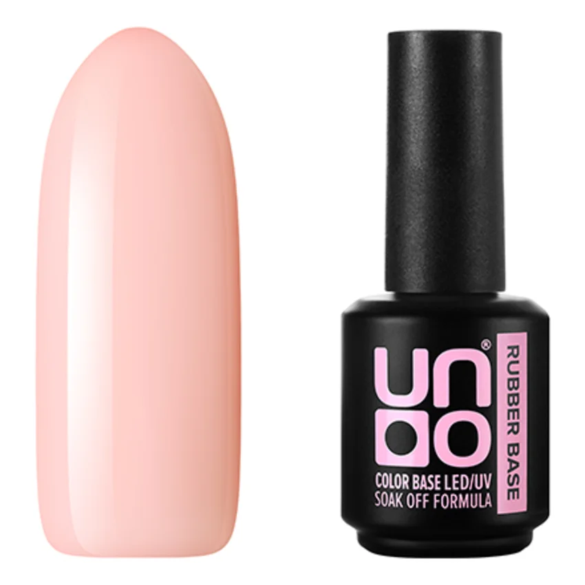 UNO, База Rubber Color Powder, 12 г - Бежевый