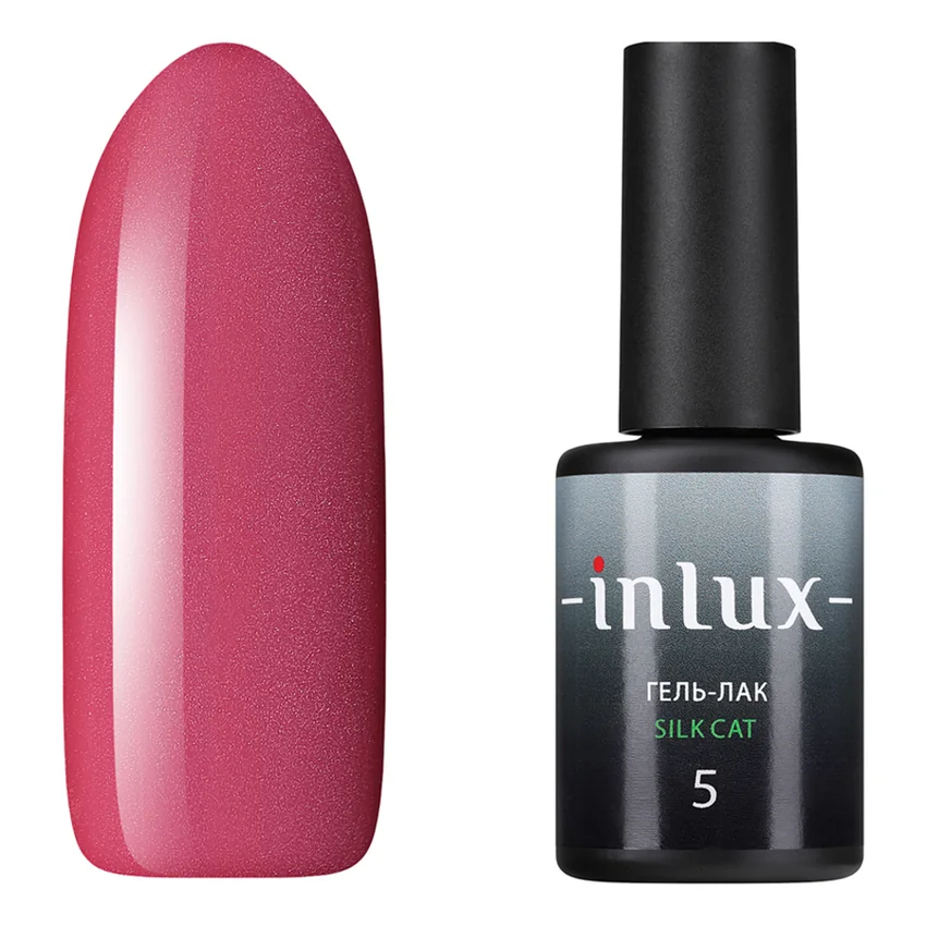 INLUX, Гель-лак SILK CAT 5, 8 мл