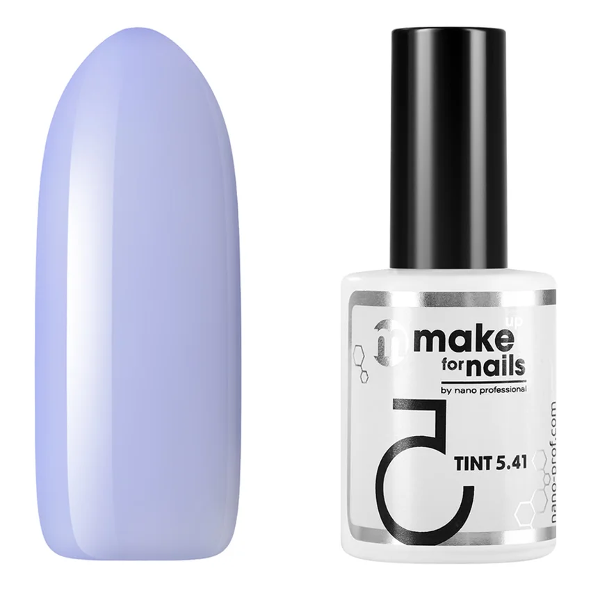 Nano Professional, База Make Up For Nails Tint 5.41 - Голубой