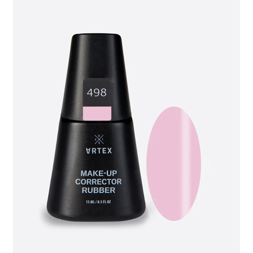 Artex, База Make-up Сorrector Rubber №498, 15 мл - Пастельно-розовый