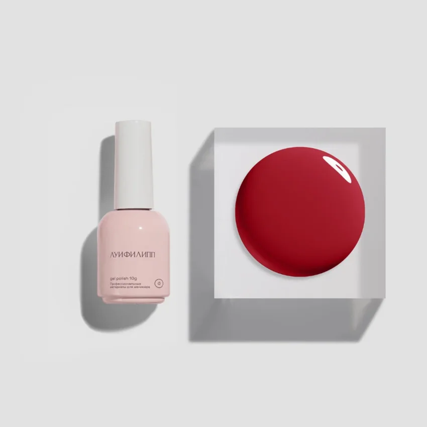 Луи Филипп, Гель-лак Red 02, 10 г