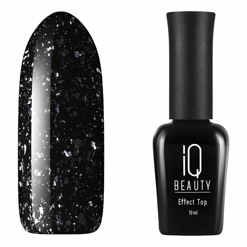 IQ Beauty, Топ для гель-лака №110, Potal Silver