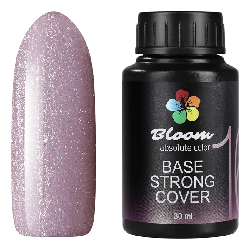 Bloom, База для гель-лака Strong №16, 30 мл - Лиловый