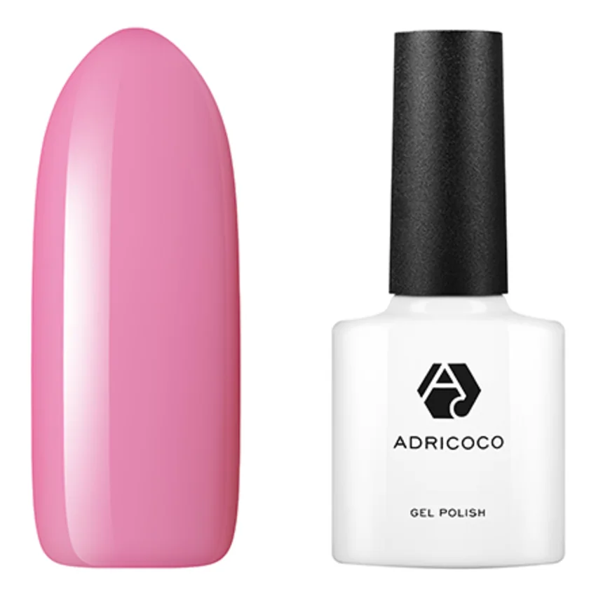 ADRICOCO, Гель-лак Est Naturelle №15 - Розовый