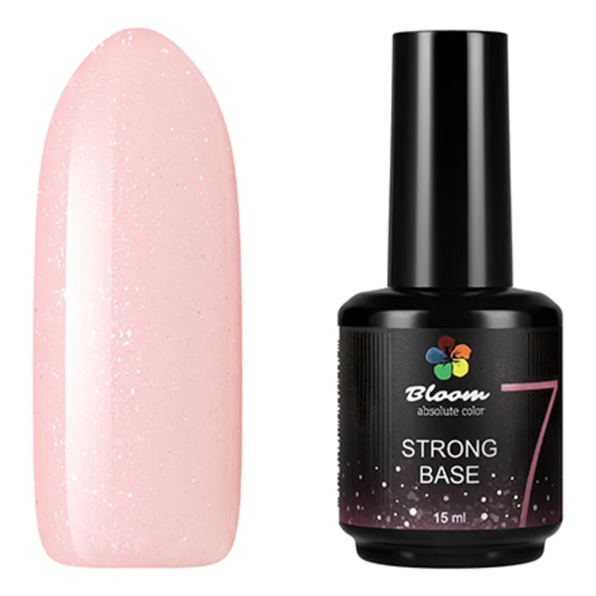 Bloom, База для гель-лака Strong №7, 15 мл - Для френча