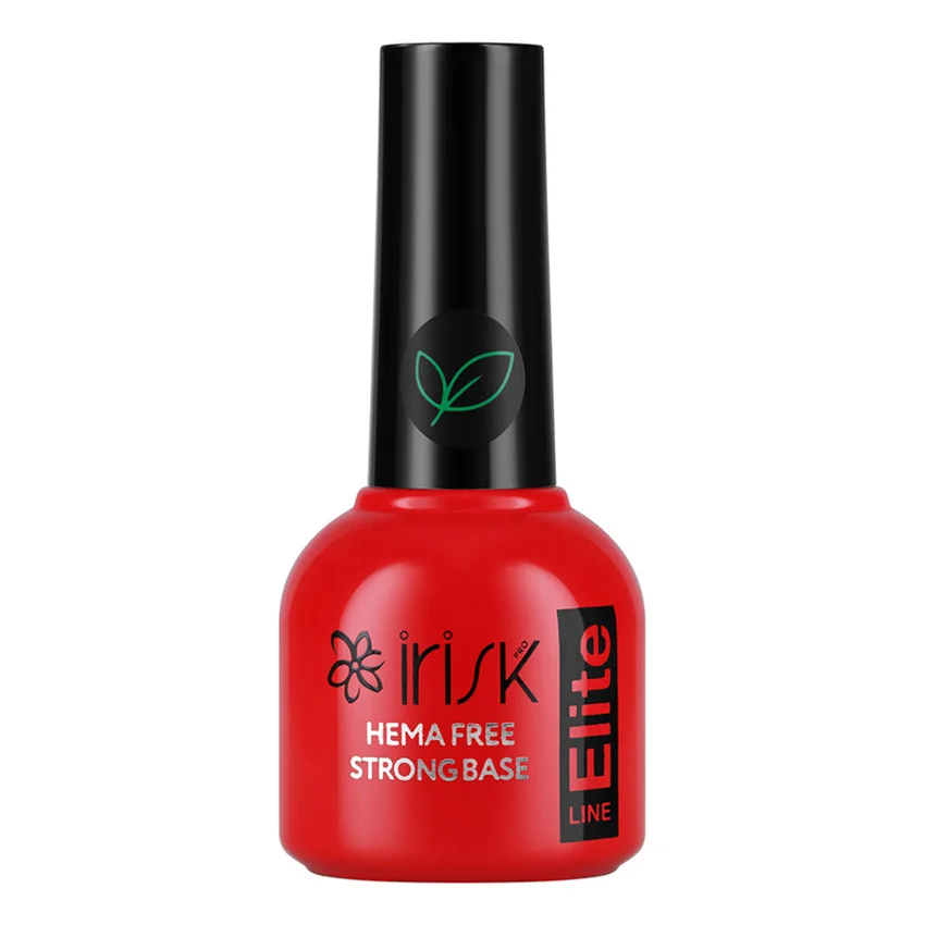 IRISK, База для гель-лака Elite Hema Free Strong Base, 10мл - Прозрачный