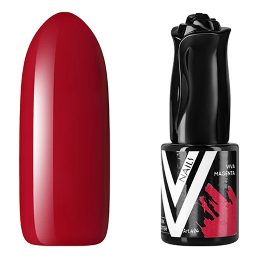 Vogue Nails, Гель-лак Viva Magenta - Бордовый