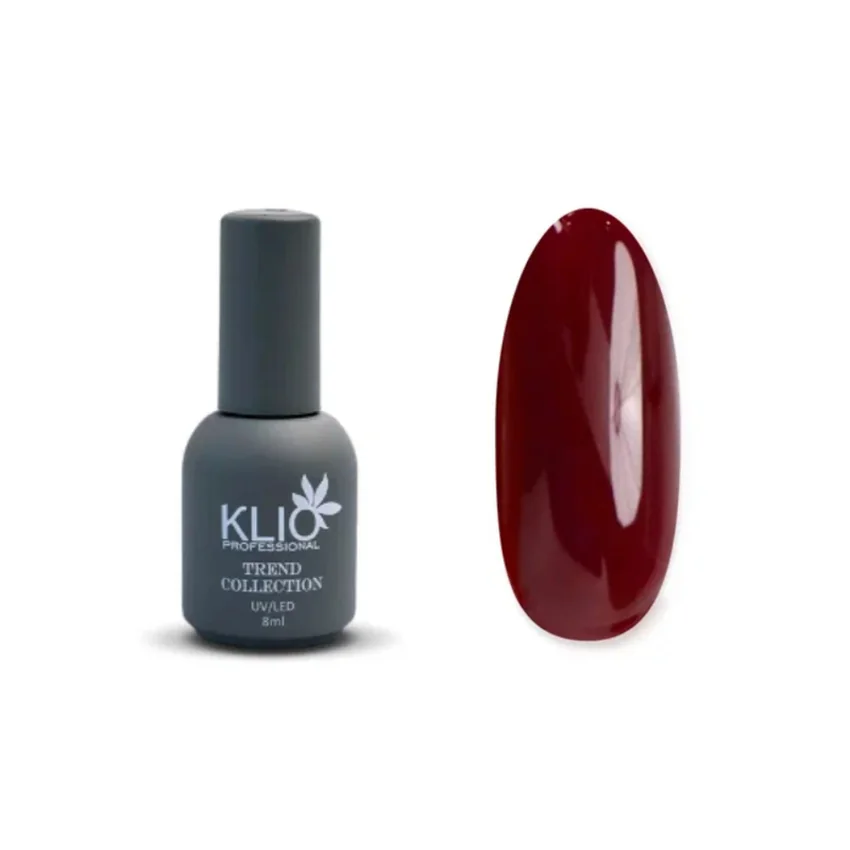 Klio Professional, Гель-лак Trend collection №42, 8 мл - Бордовый