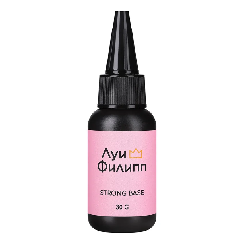 Луи Филипп, База Strong, черный флакон, 30 г - Прозрачный
