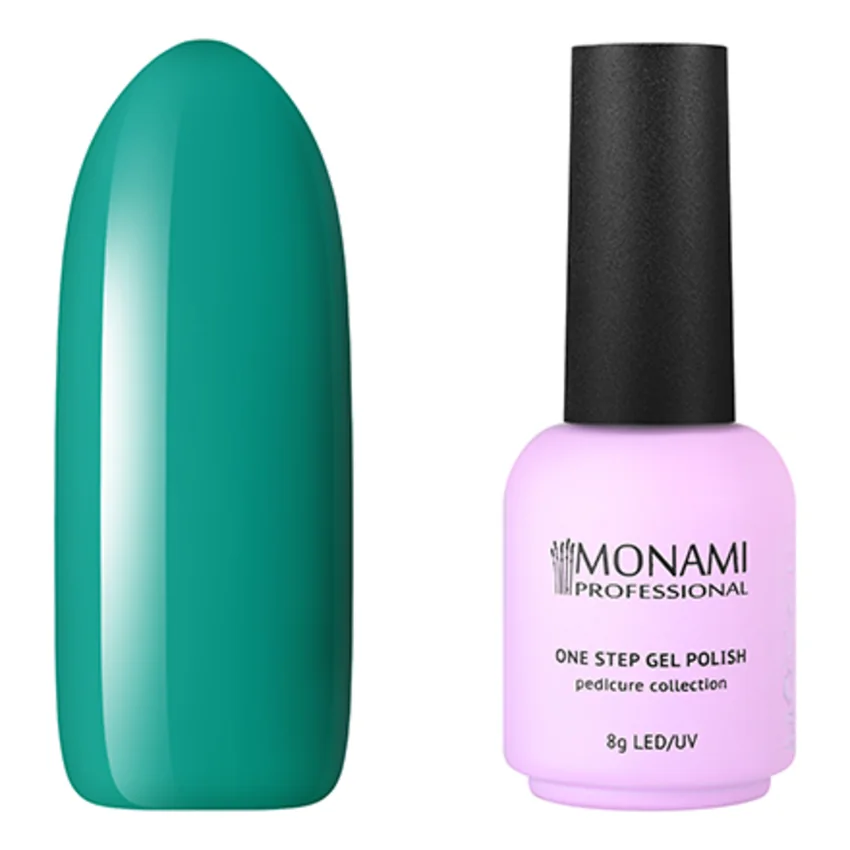 Monami Professional, Гель-лак Pedicure Сollection №18 - Зеленый