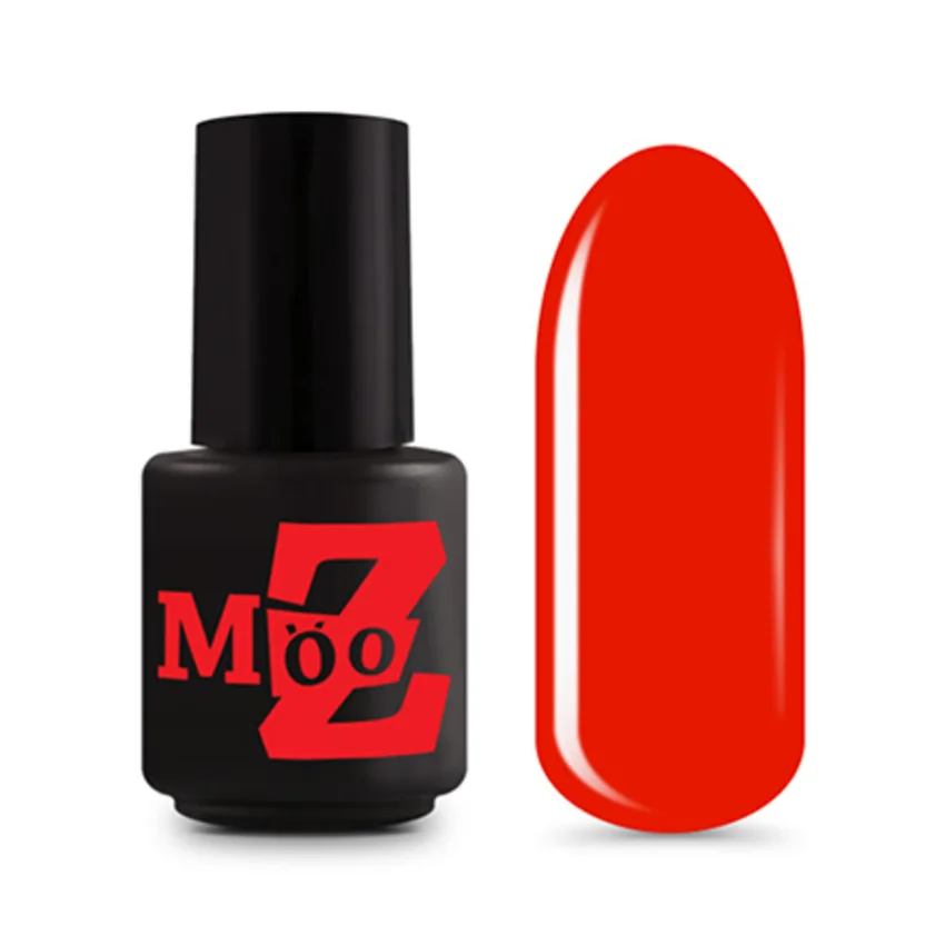 Набор, MOOZ, Гель-лак Exotic №195, 3,5 мл, 2 шт. - Красный