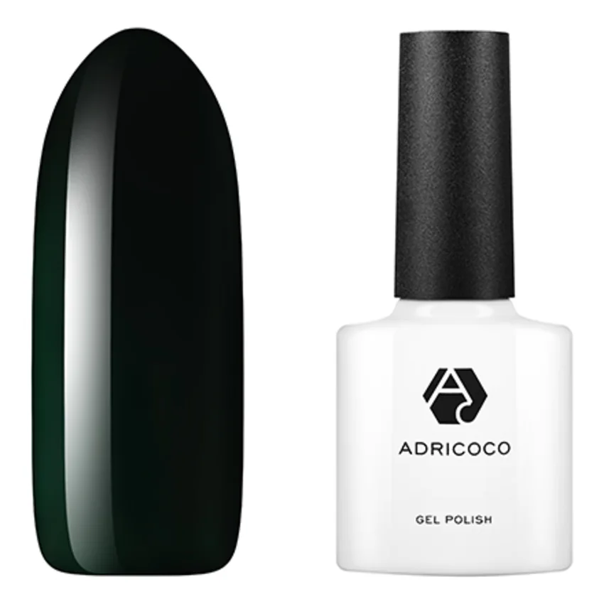 ADRICOCO, Гель-лак №085 - Зеленый