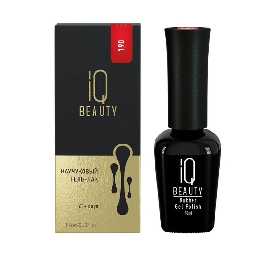 IQ Beauty, Гель-лак с кальцием, №190 Wild Jardin (УЦЕНКА)