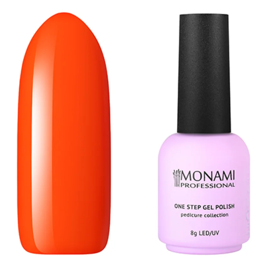 Monami Professional, Гель-лак Pedicure Сollection №09 - Оранжевый