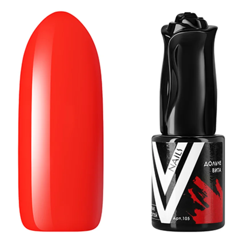 Vogue Nails, Гель-лак Дольче вита - Красный