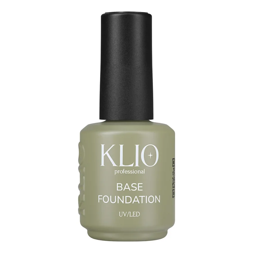 Klio Professional, База для гель-лака FOUNDATION, 15 мл - Прозрачный