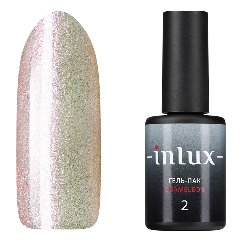 INLUX, Гель-лак CHAMELEON 2, 8 мл