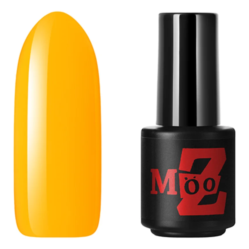 MOOZ, Гель-лак №81, 3,5 мл - Оранжевый
