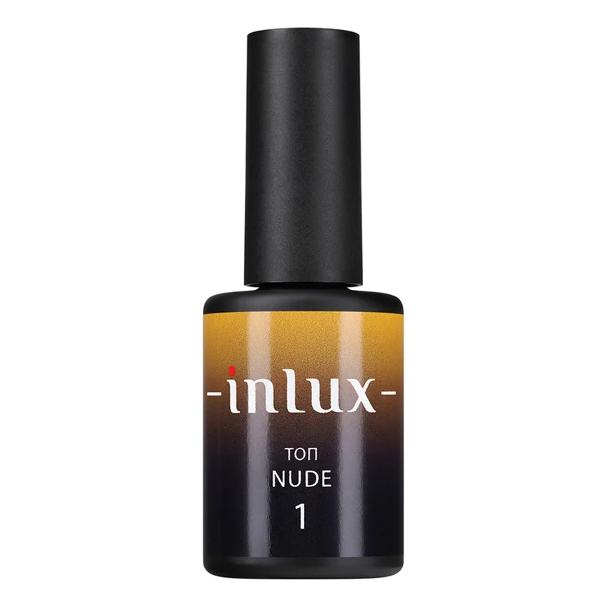 INLUX, Топ для гель-лака NUDE 1, 8 мл