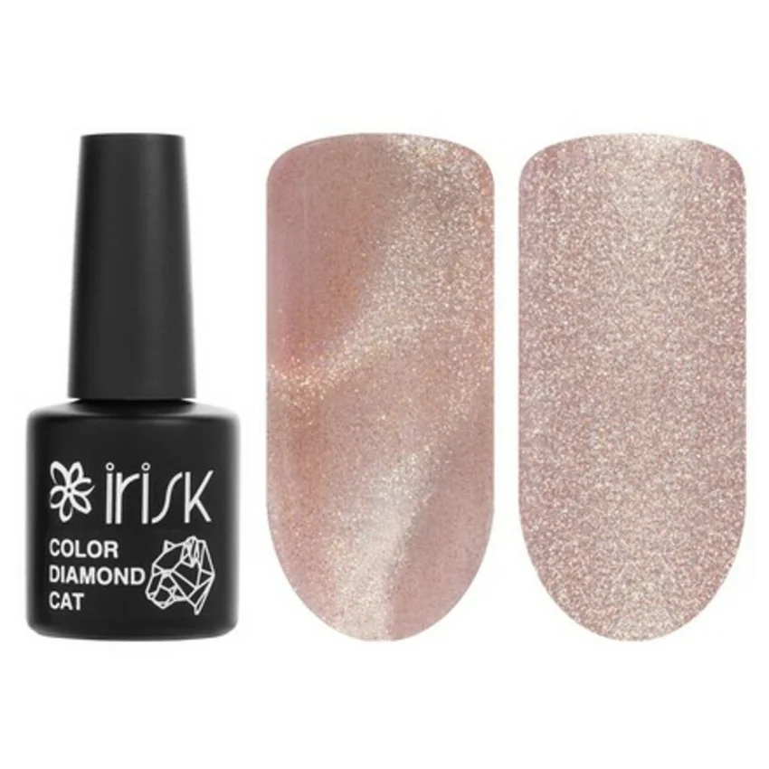 IRISK, Гель-лак Color Diamond Cat №05 - Бежевый