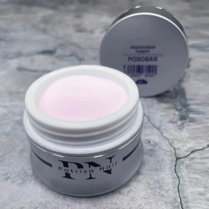 Patrisa Nail, Акриловая пудра, розовая, 30 г - Розовый