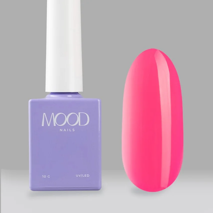 MOODNAIL, База Neon Strong Base Bikini, 10 г - Розовый