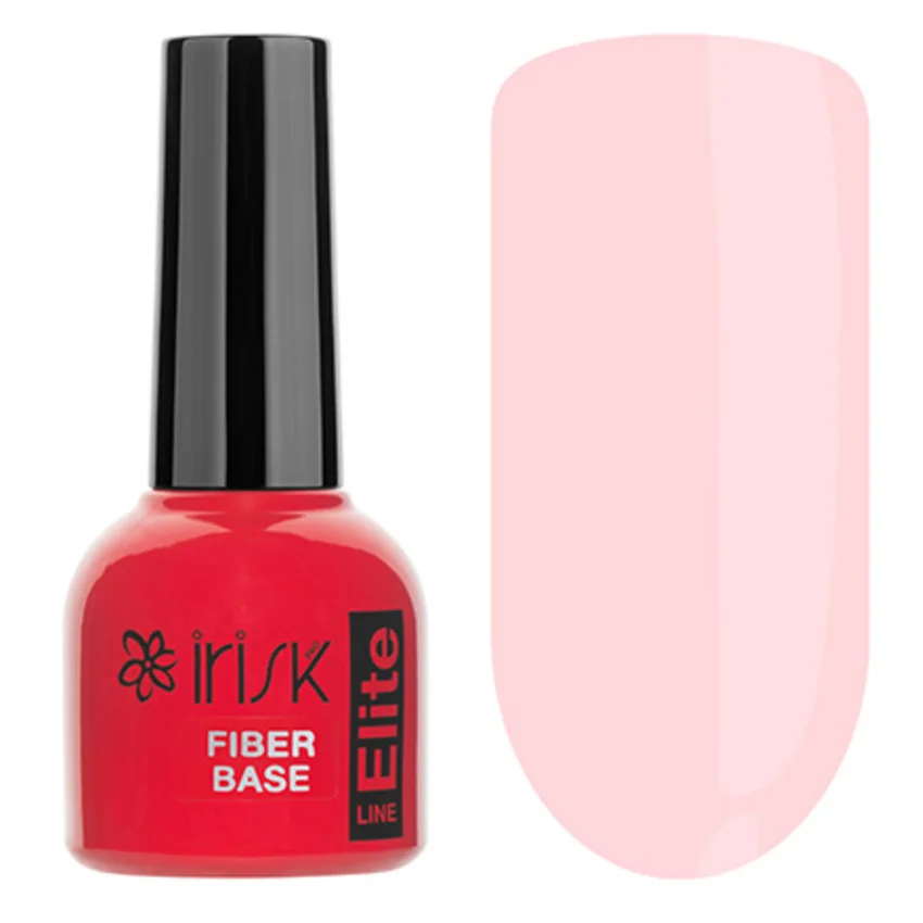 IRISK, База для гель-лака Elite Fiber №09, Candy Pink, 10 мл - Розовый