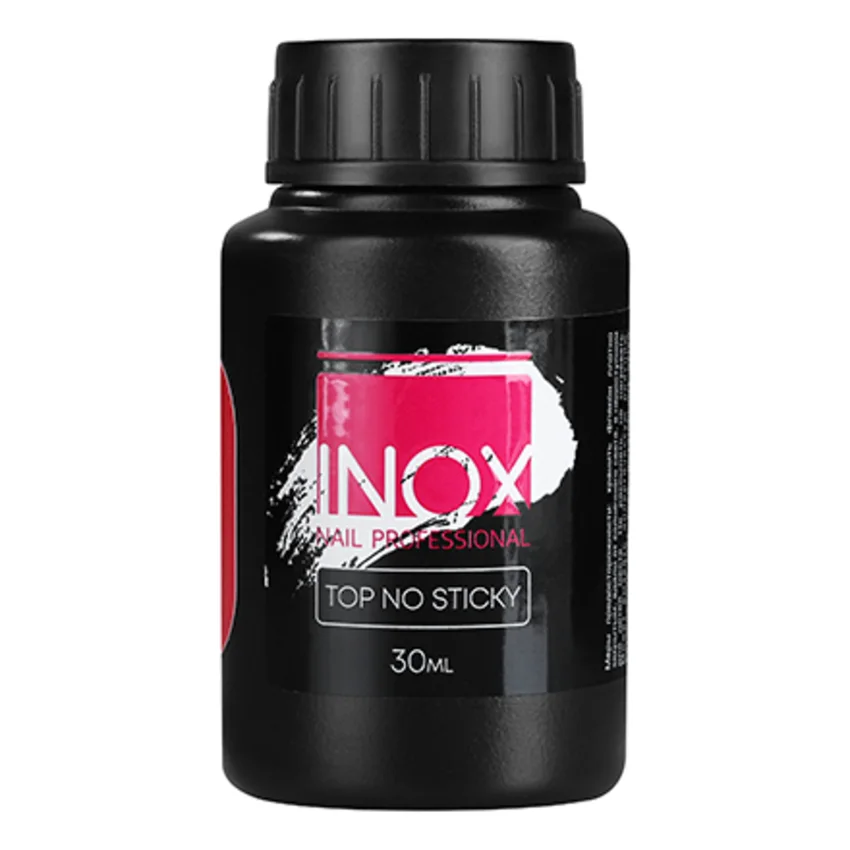 INOX nail professional, Топ No Sticky Viscous 30 мл - Прозрачный