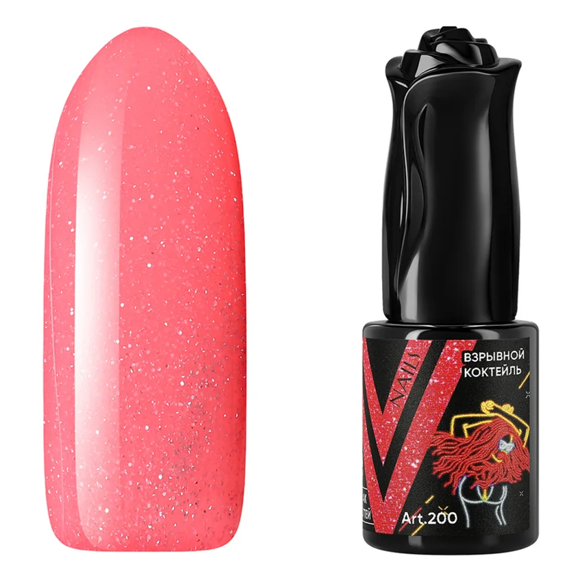 Vogue Nails, Гель-лак Взрывной коктейль - Коралловый