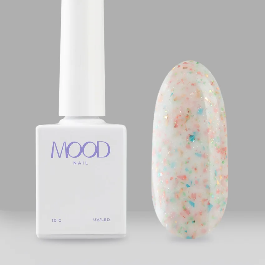 MOODNAIL, Гель-лак Сute Pudra Pink, 10 г - Молочный