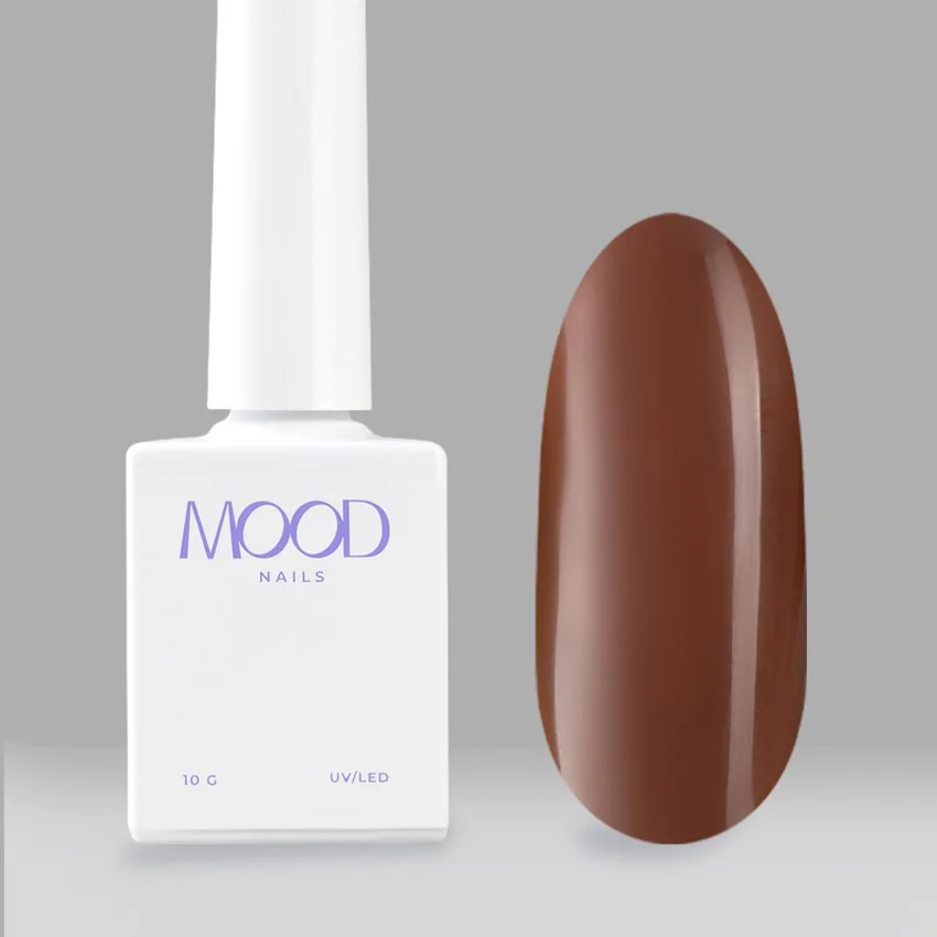 MOODNAIL, Гель-лак Gel-Polish Visart Choco, 10 г - Шоколадный